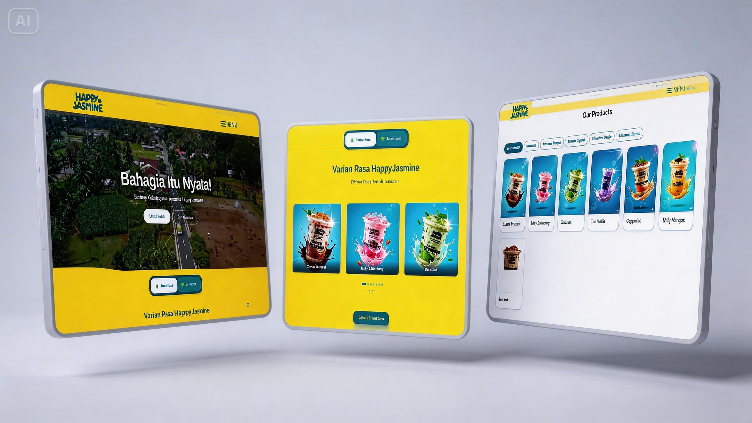 HJ Landing Page project preview